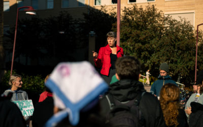 Klimatstrejk på Campus